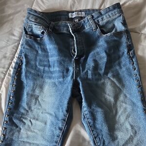 American Eagle Outfitters Light Blue Skinny Jeans